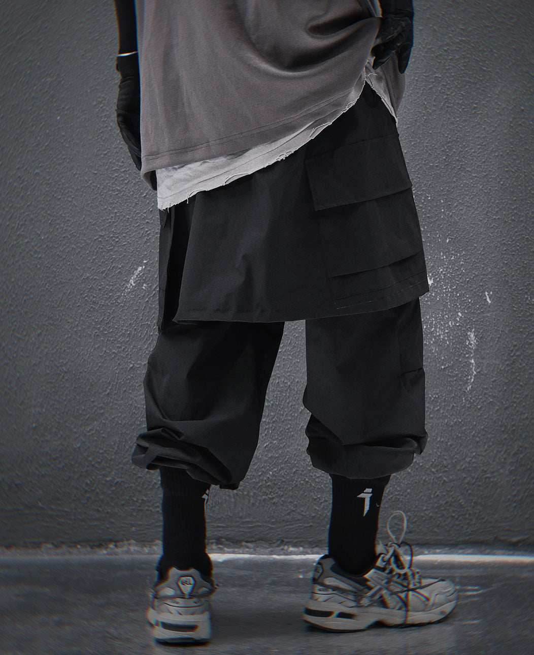 HiP80 Black Samurai Pants - M