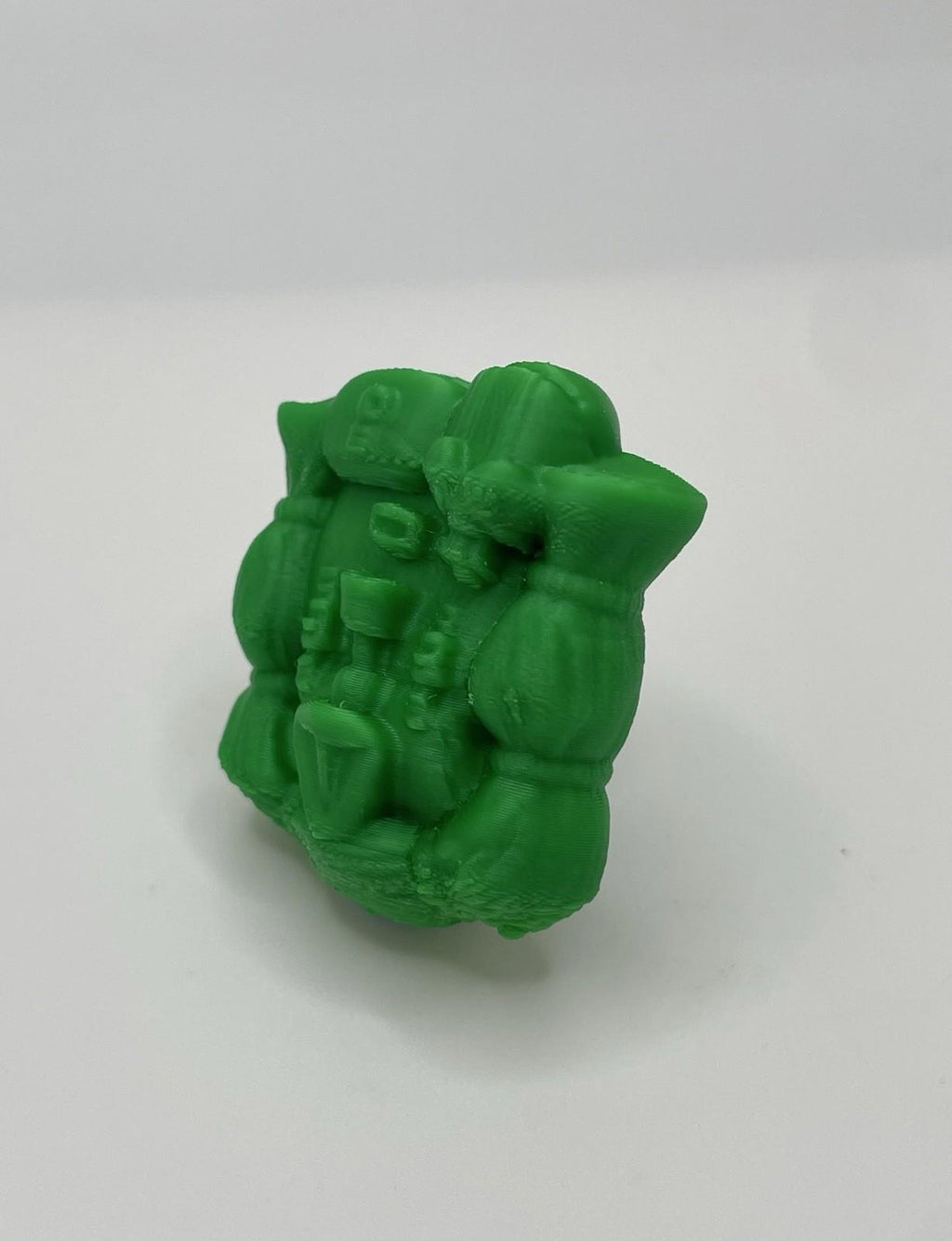 Vintage Mattel Food Fighters 1988 Kitchen Commando Green Backpack REPRO part