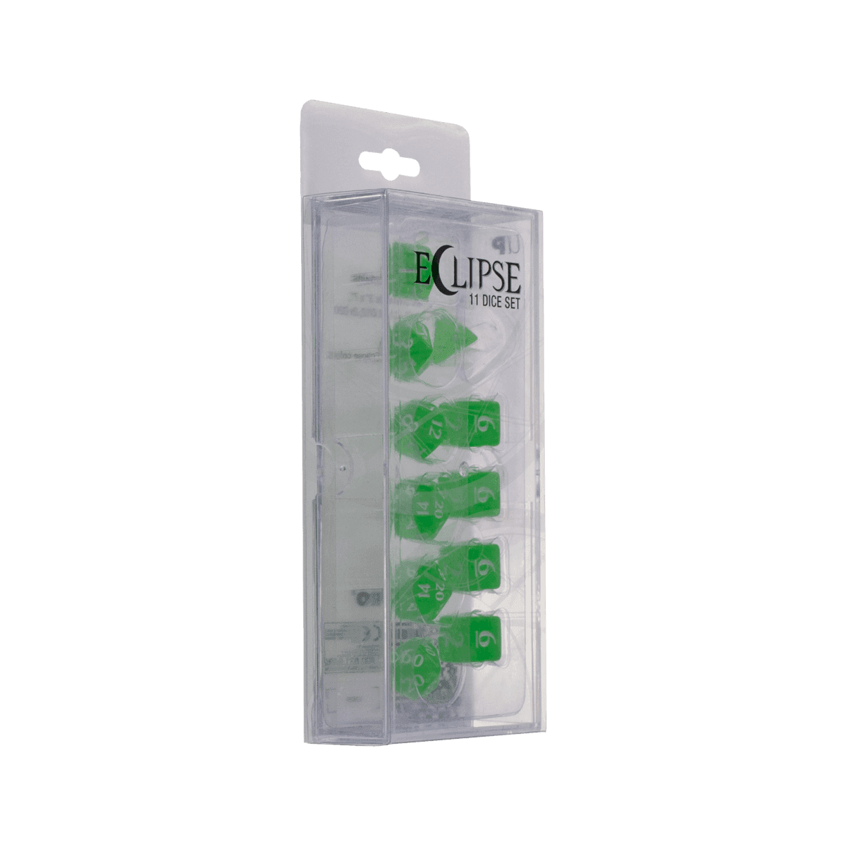 Ultra PRO: 11-Dice Set - Eclipse (Lime Green) - 