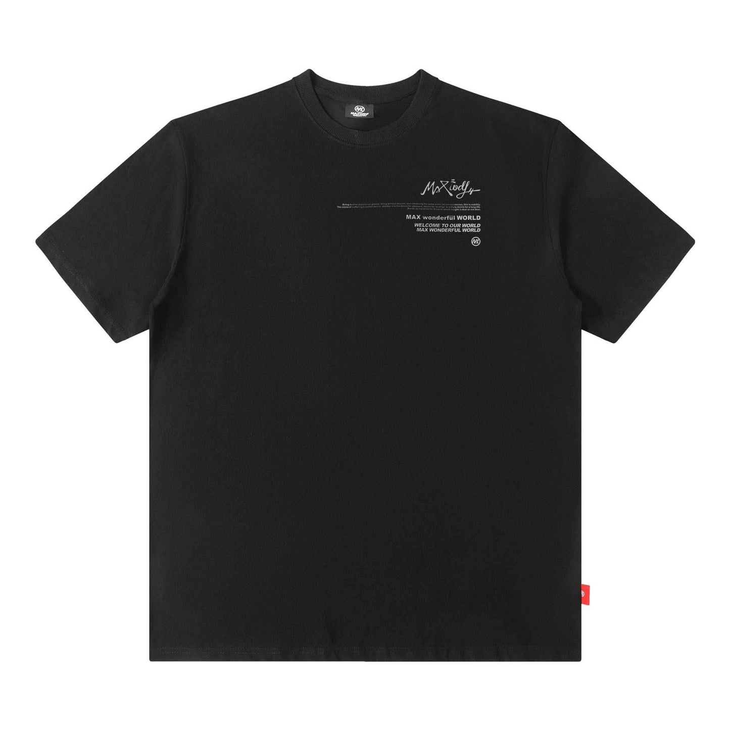 Sunset Beach Tee - Black / S