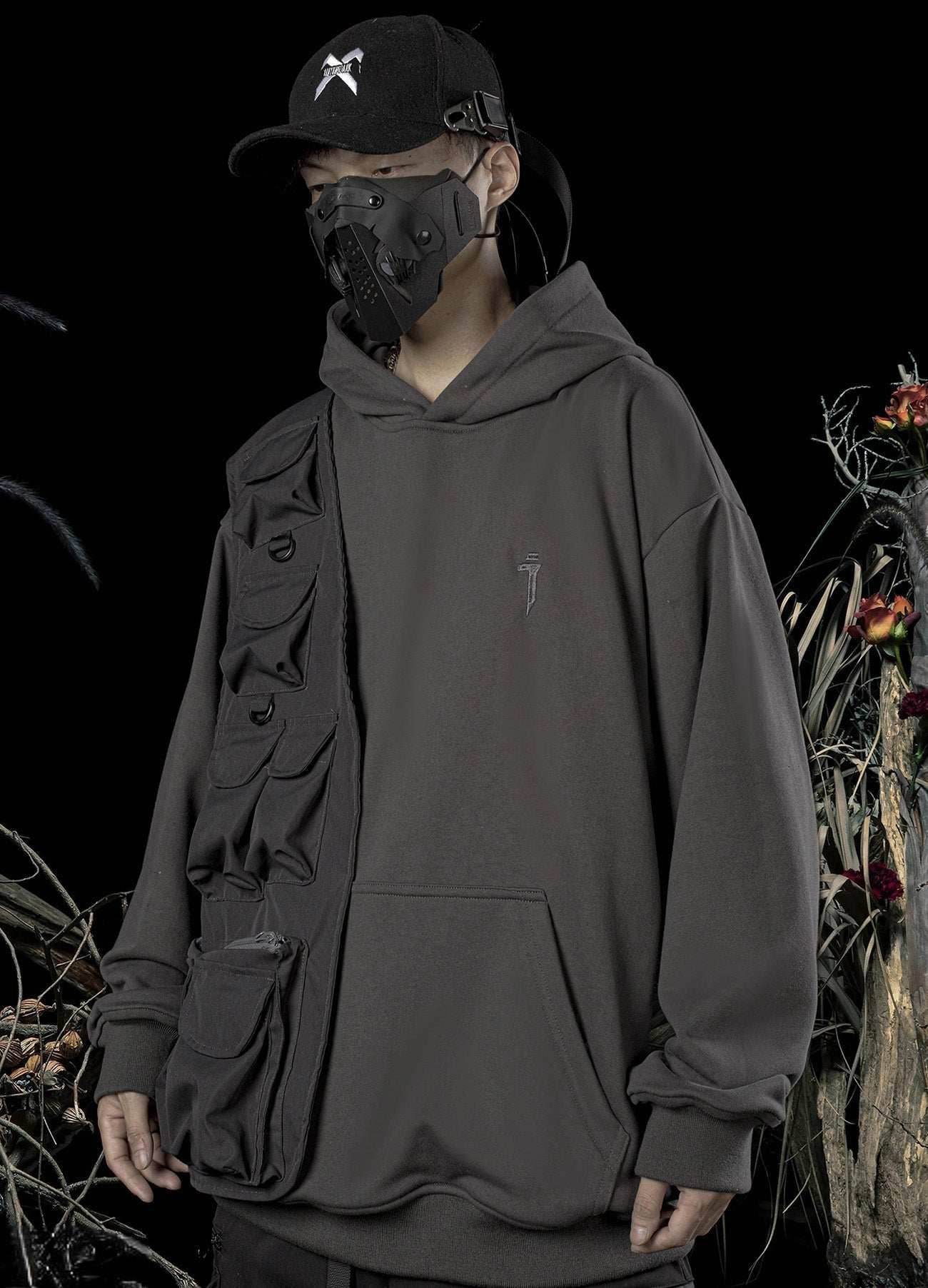 HiH27 I-Tech Essential Hoodie - Light Grey / M