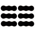 6pcs 3-Man Straight Plasteel & Adhesive Movement Tray