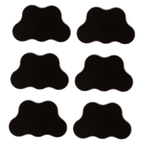 6pcs 5-Man Cloud Plasteel & Adhesive Ferro-Magnetic Movement Tray