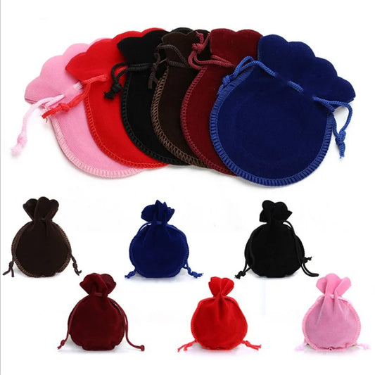 6PCS 7x9cm Packing Dice Diamond Accessories Bag Velvet Drawstring bags & Pouches for Board Games Piece Game Storage Bag