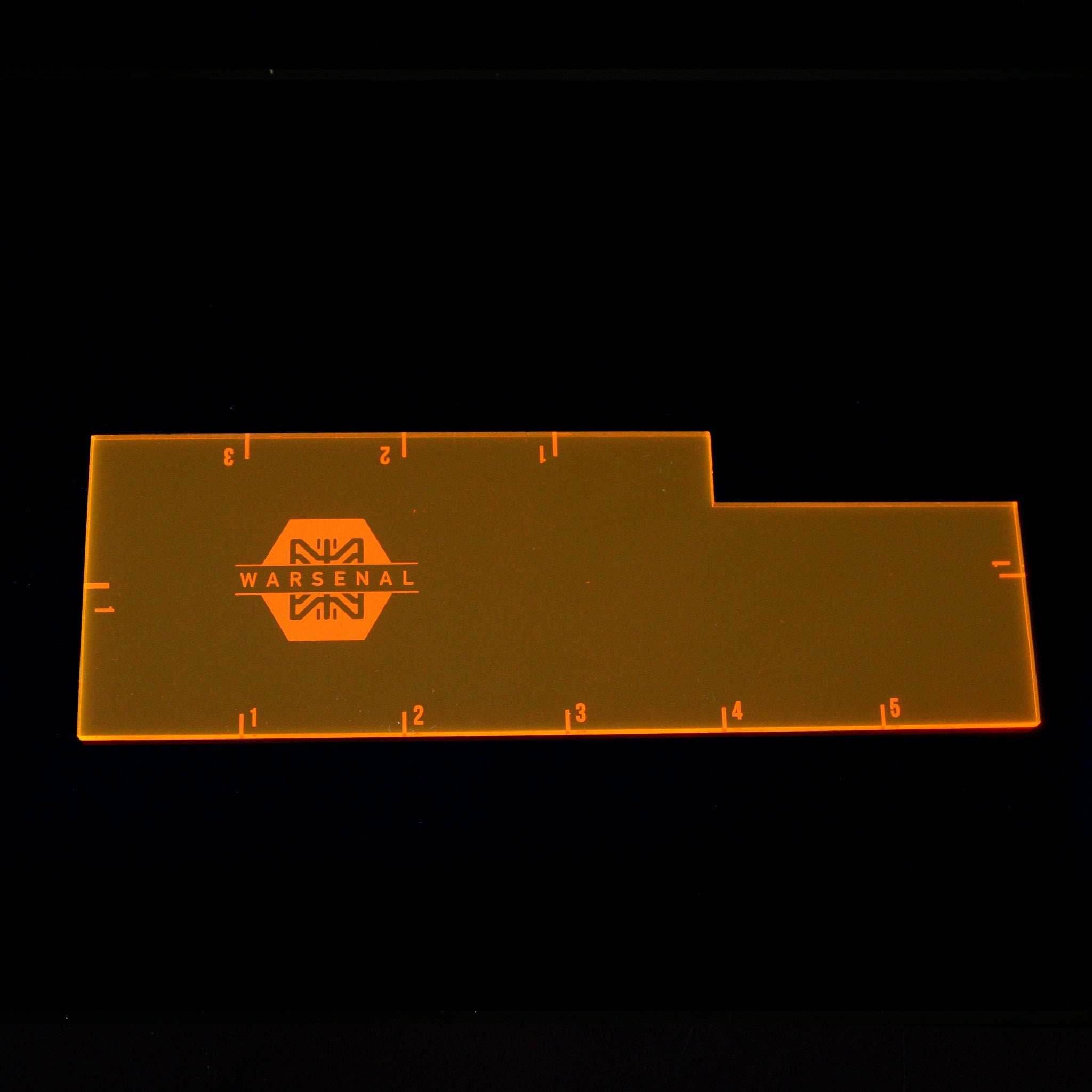 Infinity the Game 6x4x2 Measurement Tool - Fluorescent Orange