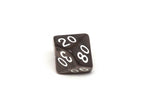 Dark Translucent Dice - 7 Piece Set - 
