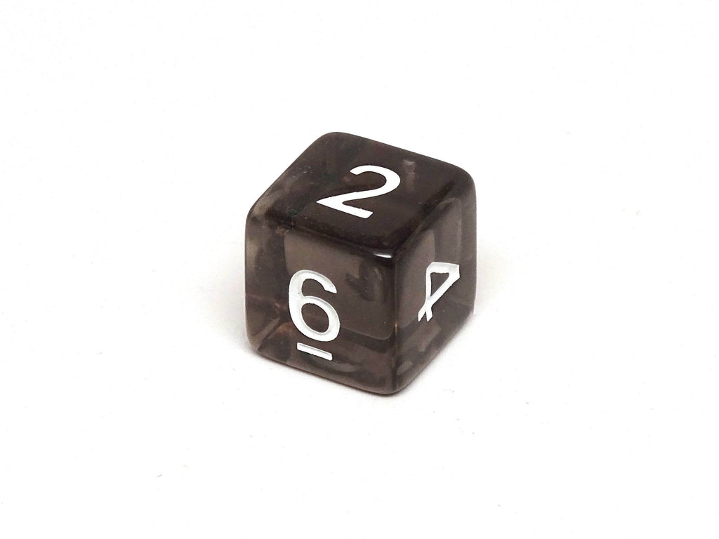 Dark Translucent Dice - 7 Piece Set - 