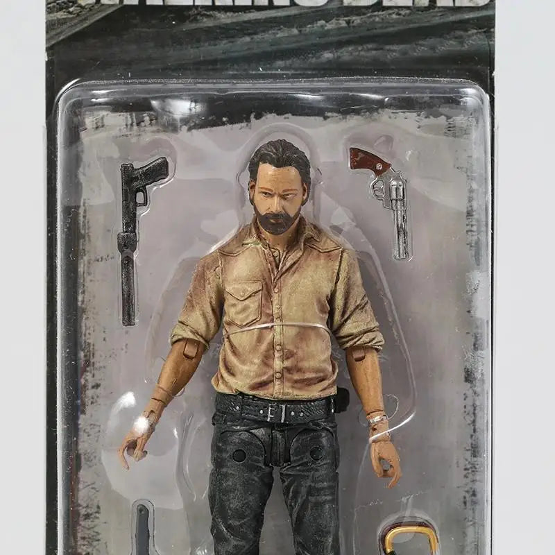 7 Styles AMC TV Series The Walking Dead Abraham Ford Bungee Walker Rick Grimes The Governor Michonne PVC Action Figure Model Toy