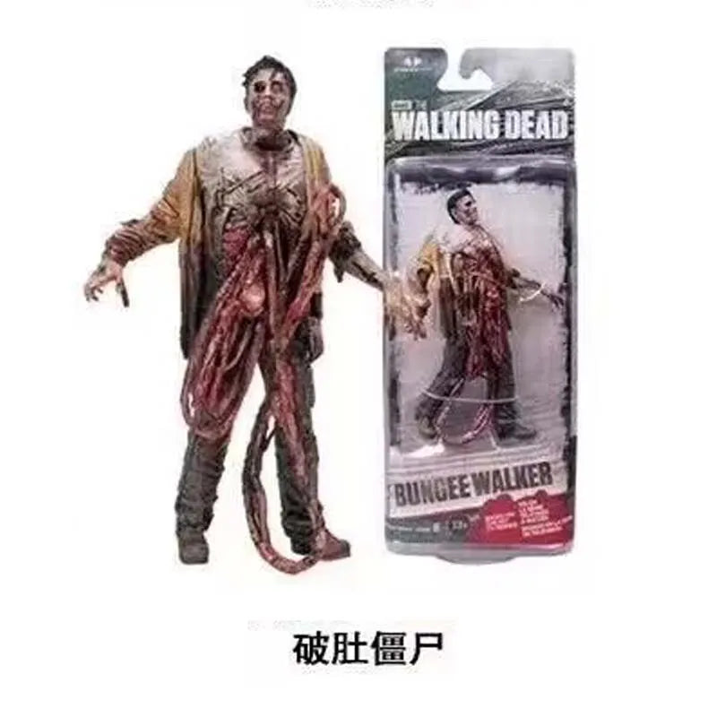 7 Styles AMC TV Series The Walking Dead Abraham Ford Bungee Walker Rick Grimes The Governor Michonne PVC Action Figure Model Toy