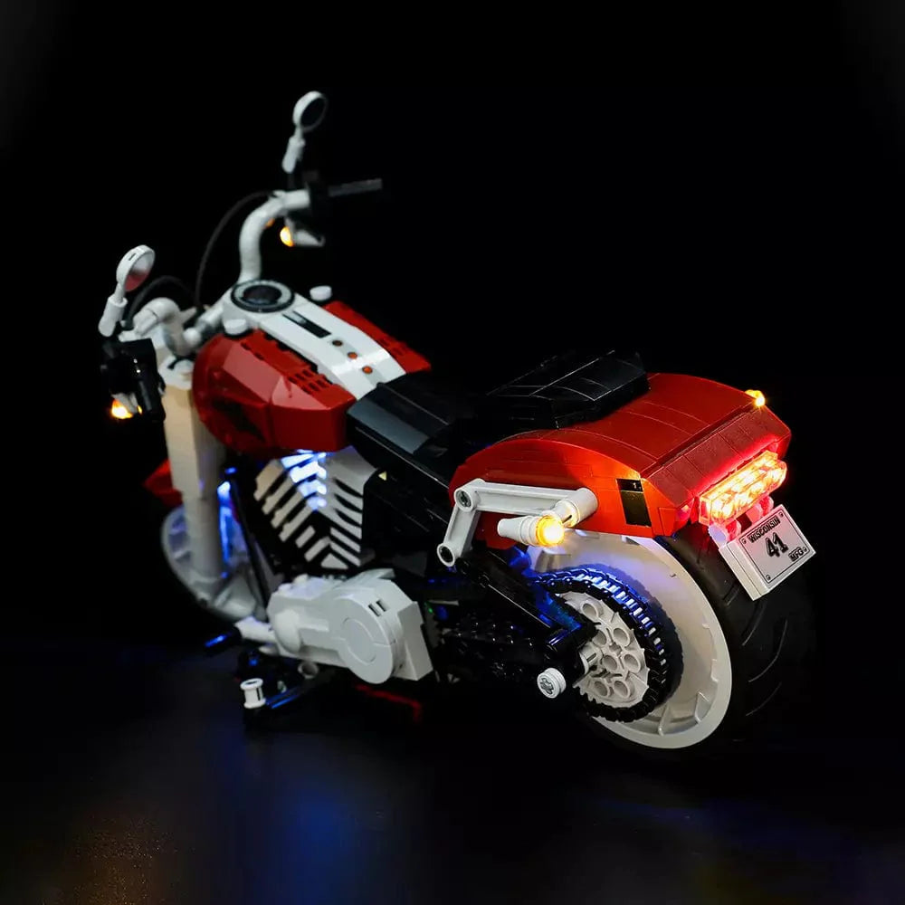 LEGO Harley-Davidson® Fat Boy® #10269 (Wheel Blue) Light Kit