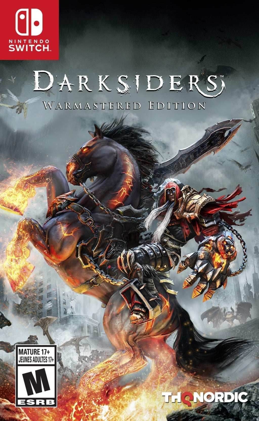 Darksiders: Warmastered Edition (Nintendo Switch) - Game Manual Only