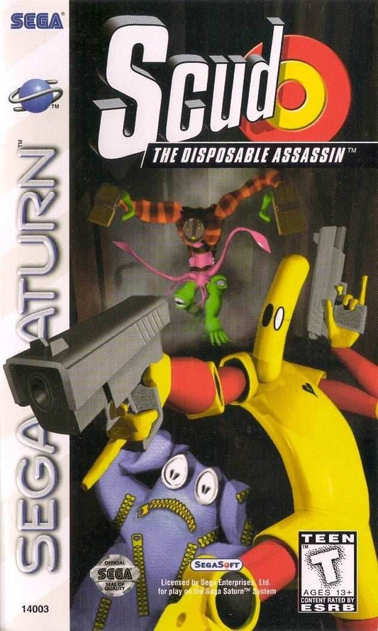 Scud: The Disposable Assassin (Sega Saturn) - Game Manual Only
