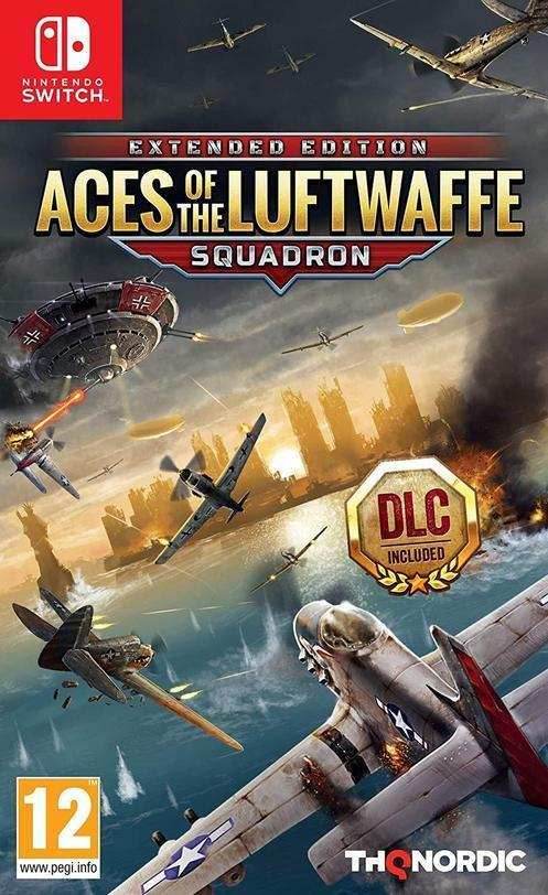 Aces of the Luftwaffe Squadron Extended Edition (Nintendo Switch) - Game Manual Only