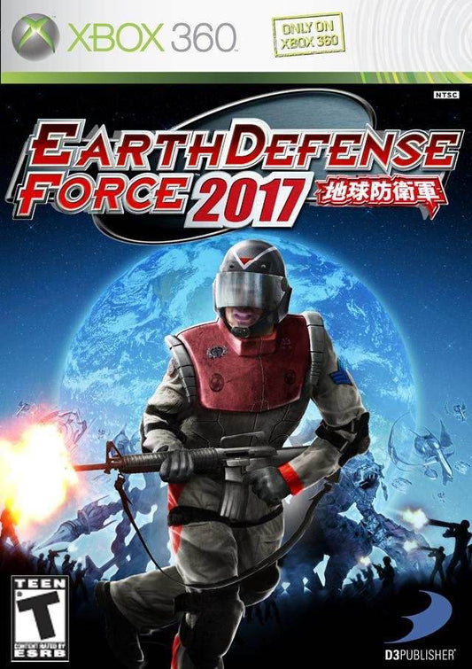 Earth Defense Force 2017 (Xbox 360) - Game Manual Only