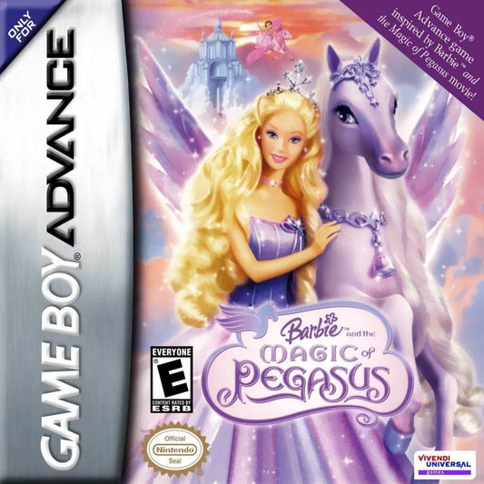 Barbie and the Magic of Pegasus (Gameboy Advance) - Game Manual Only