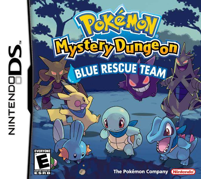 Pokemon Mystery Dungeon Blue Rescue Team (Nintendo DS) - Game Manual Only