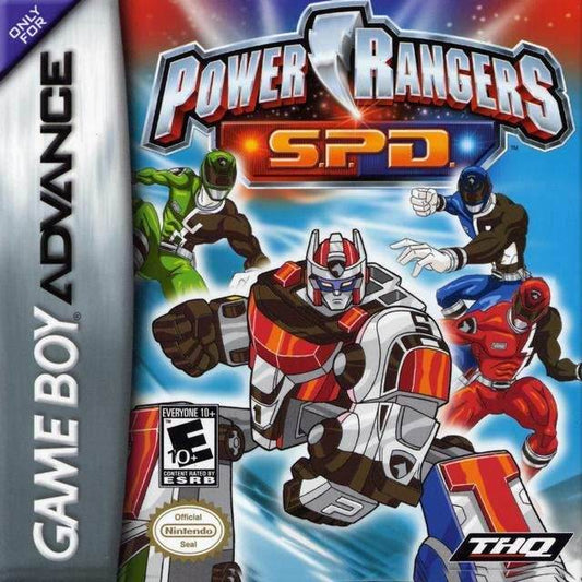 Power Rangers Space Patrol Delta (Gameboy Advance) - Game Manual Only
