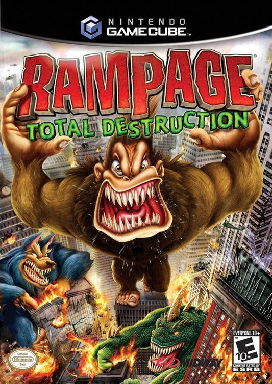 Rampage Total Destruction (Gamecube) - Game Manual Only