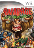Rampage Total Destruction (Wii) - Game Manual Only