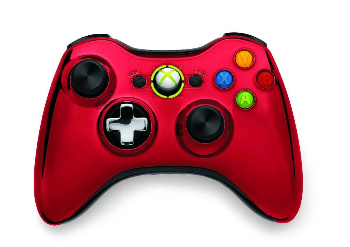 Metallic Red Xbox 360 Wireless Controller (Xbox 360) - Game Only