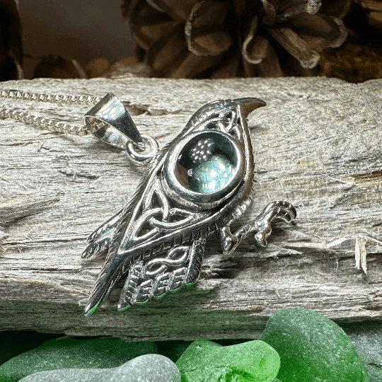 Nightdreamer Raven Necklace - 18 / Amethyst