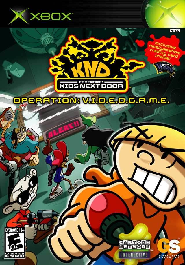 Codename Kids Next Door Operation V.I.D.E.O.G.A.M.E. (Xbox) - Game Manual Only
