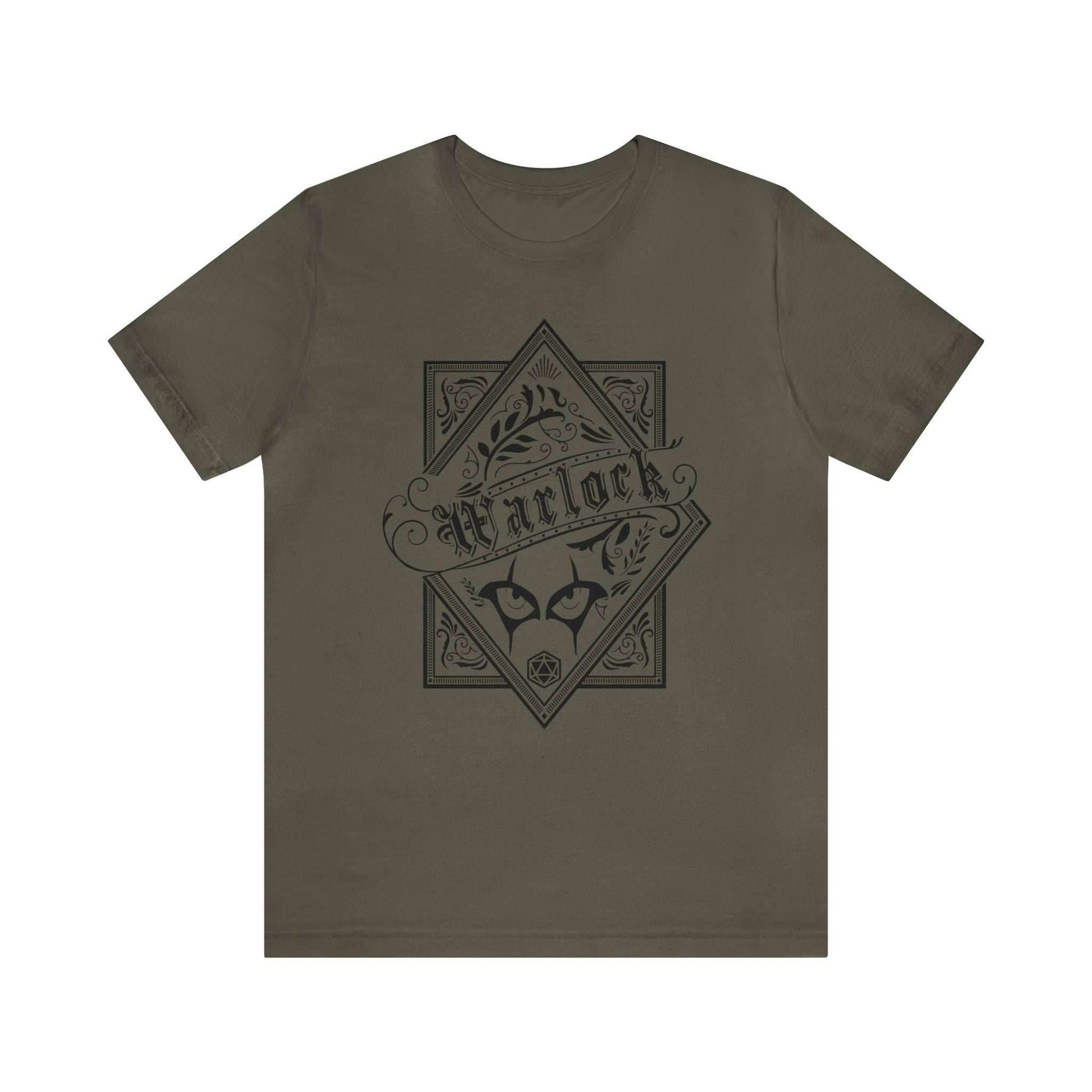 Warlock Class Shirt - Army / S
