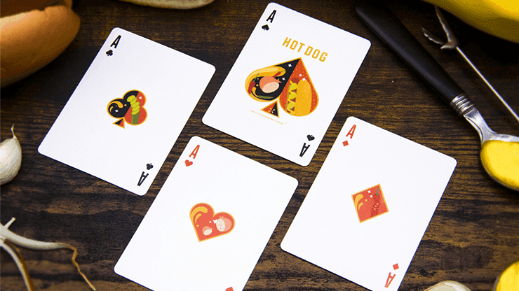Hot Dog Playing Cards by Fast Food Playing Cards - 