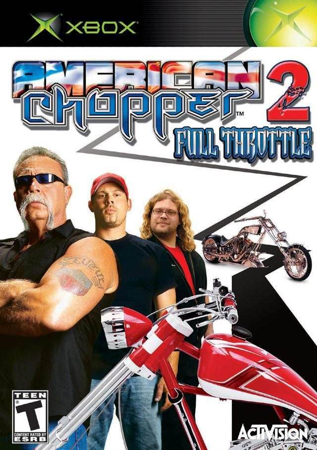 American Chopper 2: Full Throttle (Xbox) - Game Manual Only