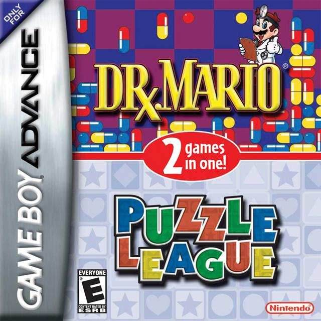 Dr. Mario / Puzzle League (Gameboy Advance) - Game Manual Only