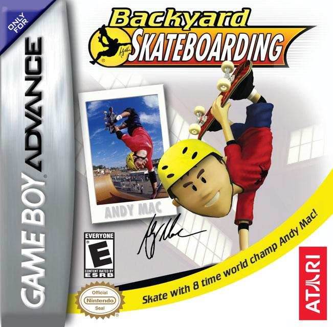 Backyard Skateboarding (Gameboy Advance) - Game Manual Only