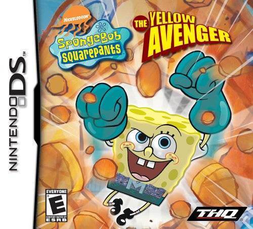 SpongeBob Square Pants Yellow Avenger (Nintendo DS) - Game Manual Only
