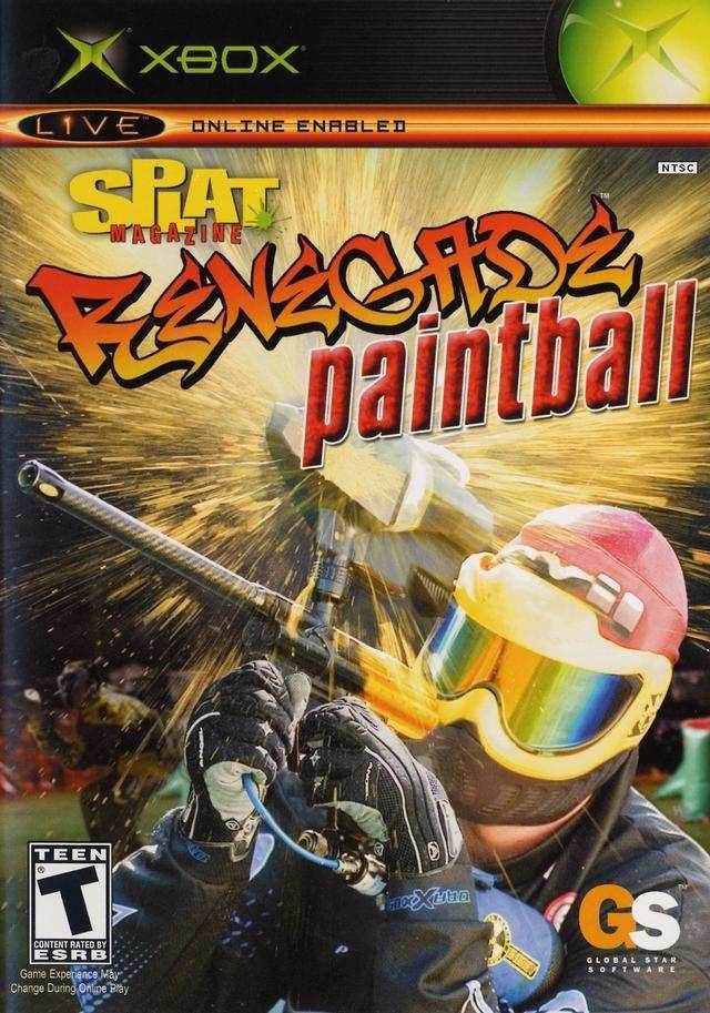Splat Magazine Renegade Paintball (Xbox) - Game Manual Only