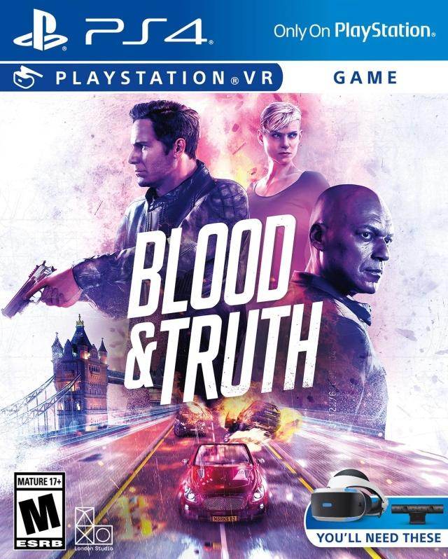 Blood & Truth VR (Playstation 4) - Game Manual Only