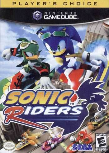 Sonic Riders (Player's Choice) (Gamecube) - Game Manual Only