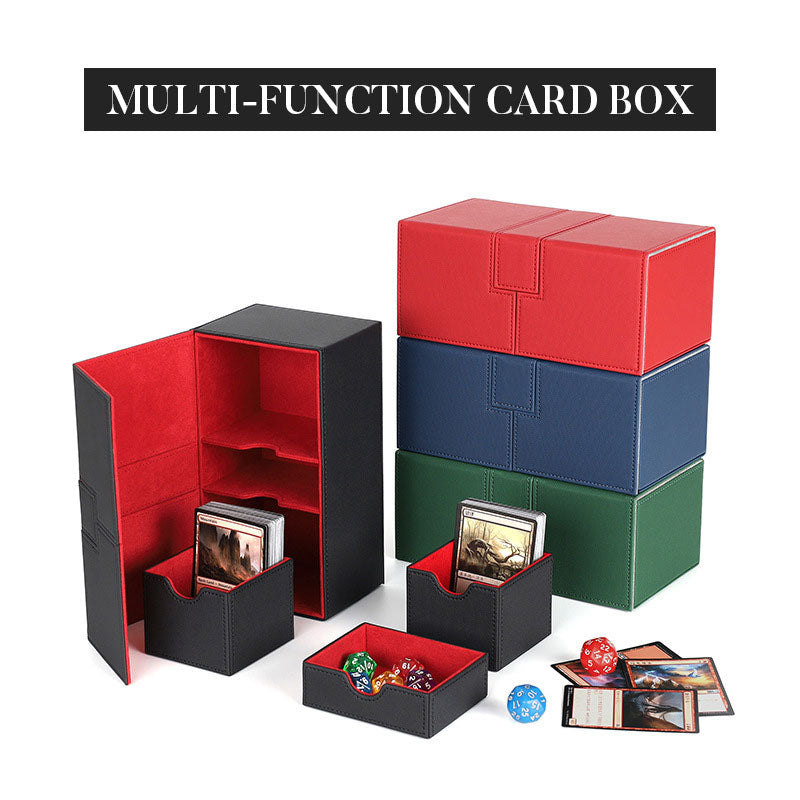 Leather Planet Card Wanzhi Card Multifunctional Game Peripheral Card Collection Box Game Card Box