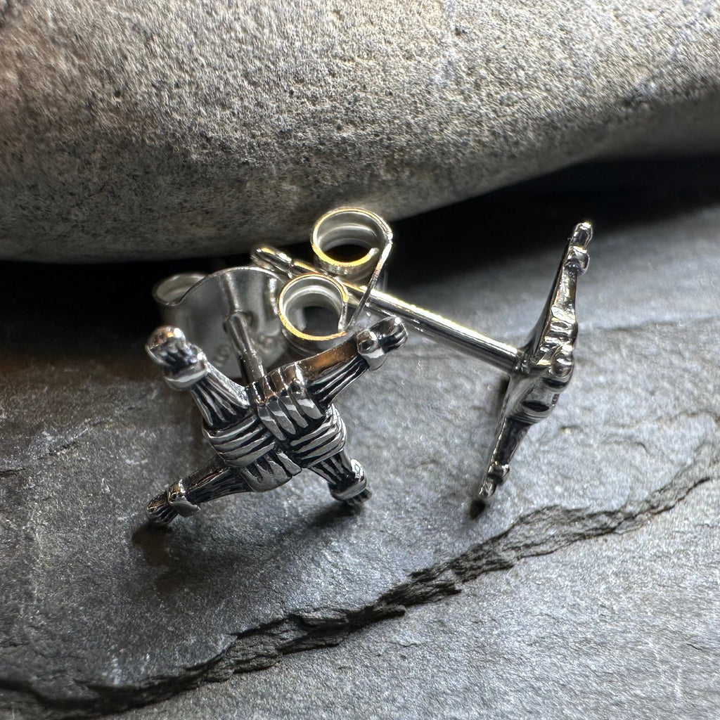 Saint Brigid's Cross Post Earrings