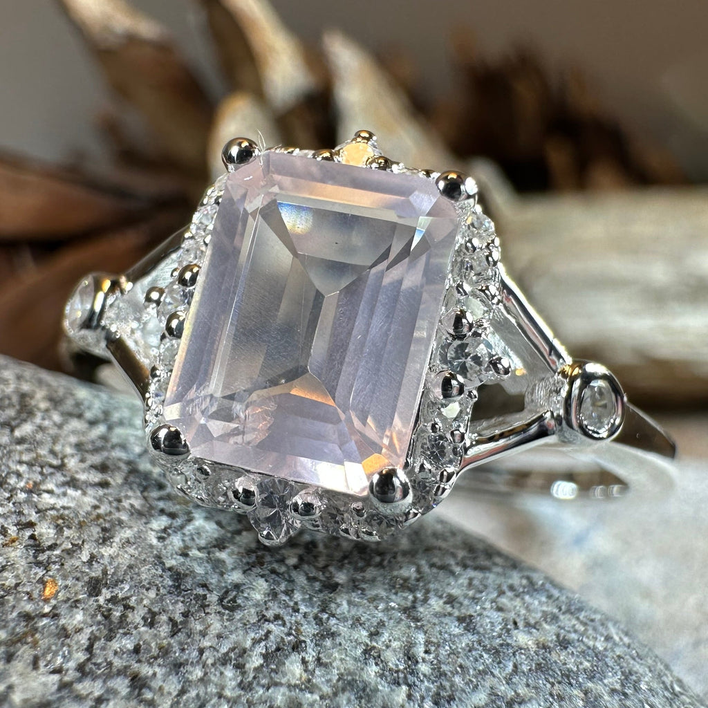 Tianna Rose Quartz Ring