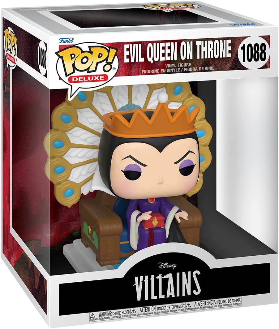 Funko Pop! Deluxe: Disney Villains - Evil Queen on Throne - 