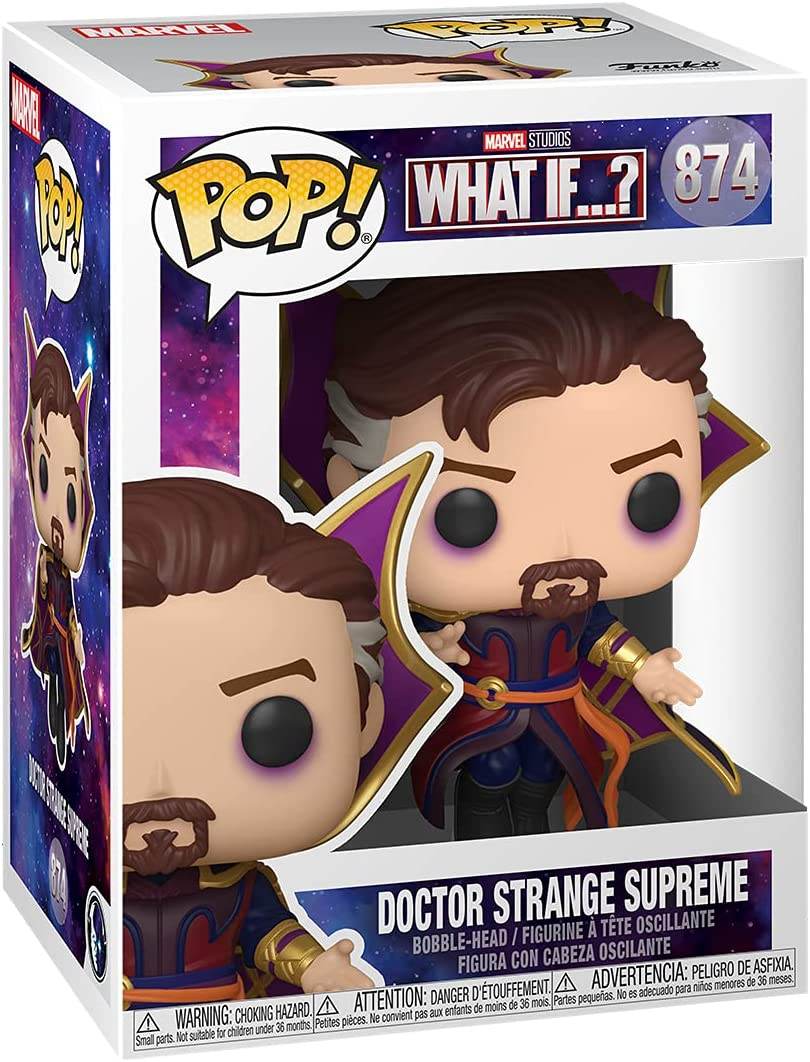 Funko Pop! Marvel: What If? - Doctor Strange Supreme Vinyl Figure - 