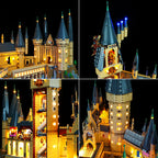 Light Kit for LEGO Hogwarts Castle #71043 (Bright Version)