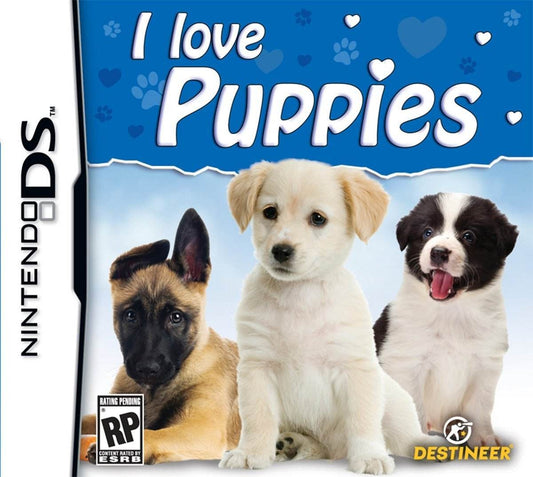 I Love Puppies (Nintendo DS) - Game Manual Only