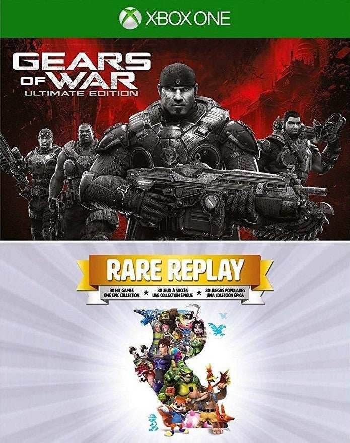 Gears of War: Ultimate Edition / Rare Replay (Xbox One) - Game Manual Only