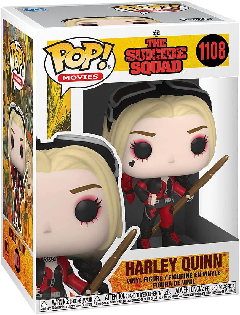 Funko Pop! Movies: The Suicide Squad - Harley Quinn (Bodysuit) Vinyl Figure - 