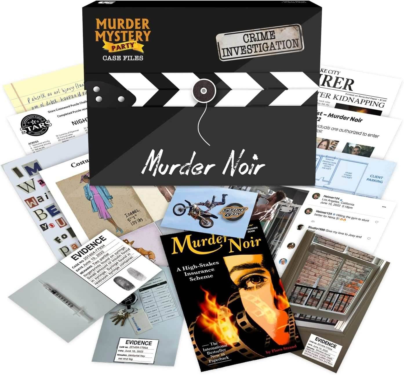 Murder Mystery Party: Case Files - Murder Noir - 