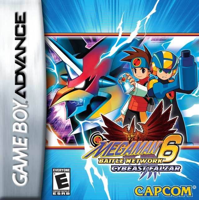 Mega Man Battle Network 6: Cybeast Falzar (Gameboy Advance) - Game Manual Only