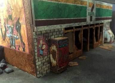 28mm 7-11 Store (Complete Set) - 28MMDF124-2 - 