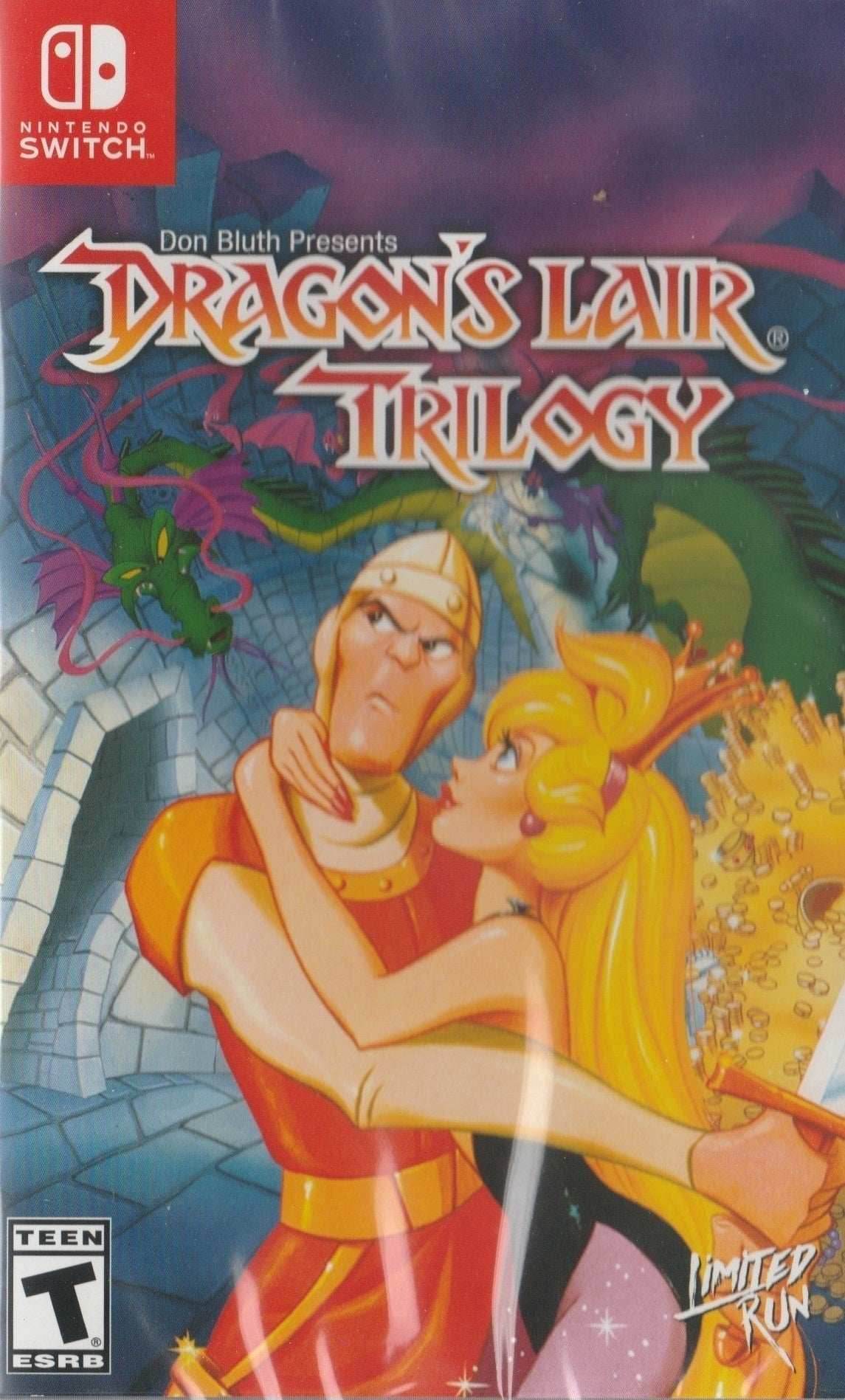 Dragon's Lair Trilogy (Nintendo Switch) - Game Manual Only