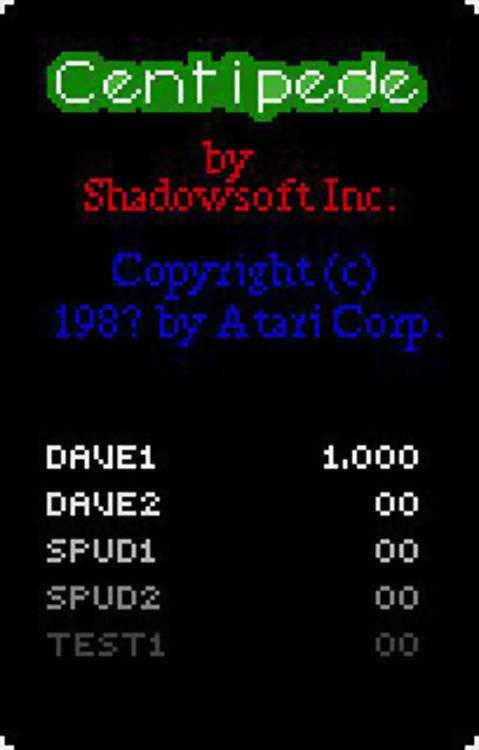 Centipede (Prototype Copy) (Atari Lynx) - Game Manual Only