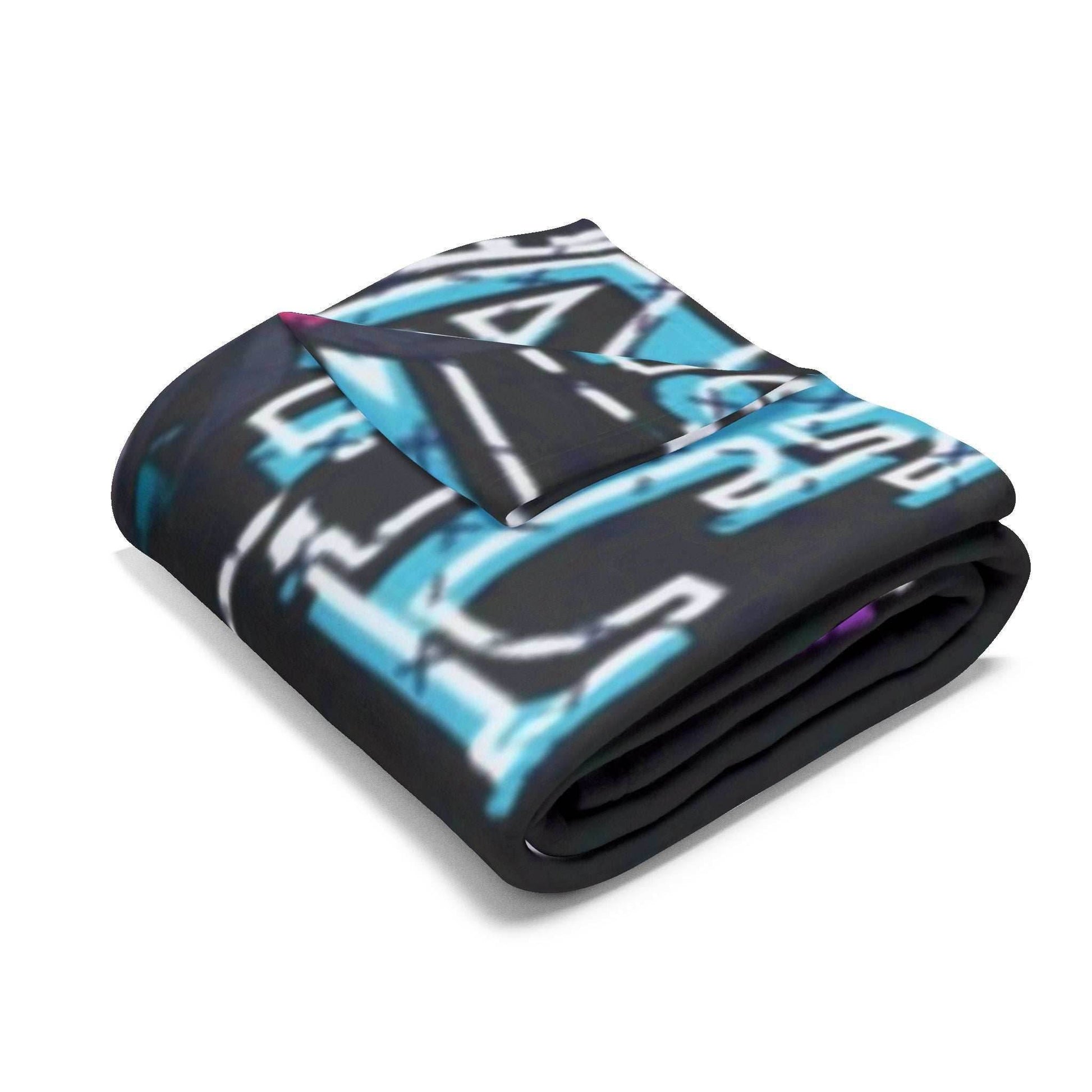 Anime Society Fleece Blanket, Cozy Throw Blanket, Warm Blanket, Gift for Anime Lovers, Home Decor, Bedroom Accessories - 30'' × 40''